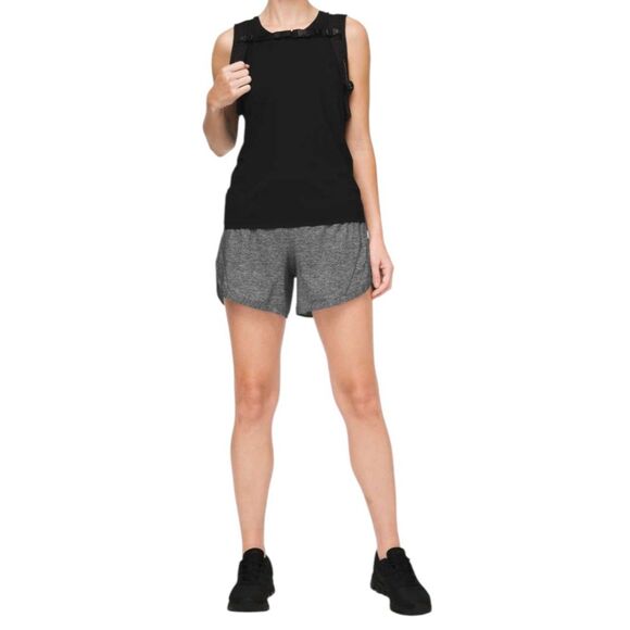 Lululemon Track That Short *5" Heather Lux Multi Black - Picture 5 of 8